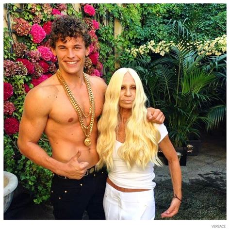 donatella versace ice bucket challenge als|Donatella Versace .